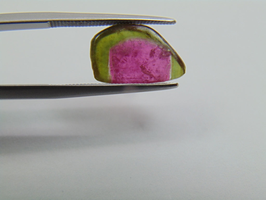 4.28ct Watermelon Tourmaline 13x9mm