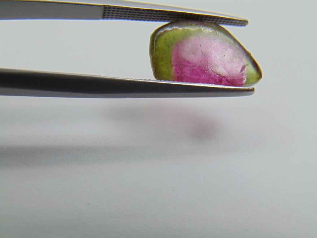 4.28ct Watermelon Tourmaline 13x9mm