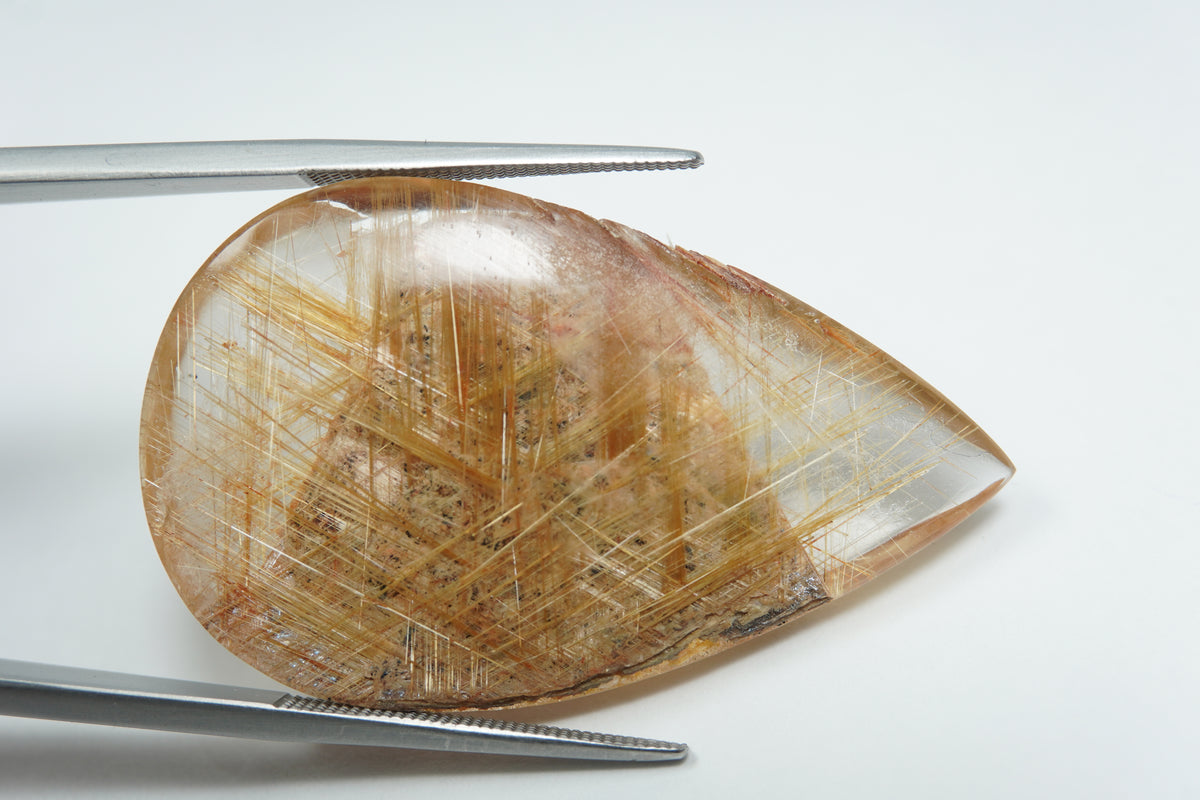 53.10ct Rutile cabochon 40x25mm