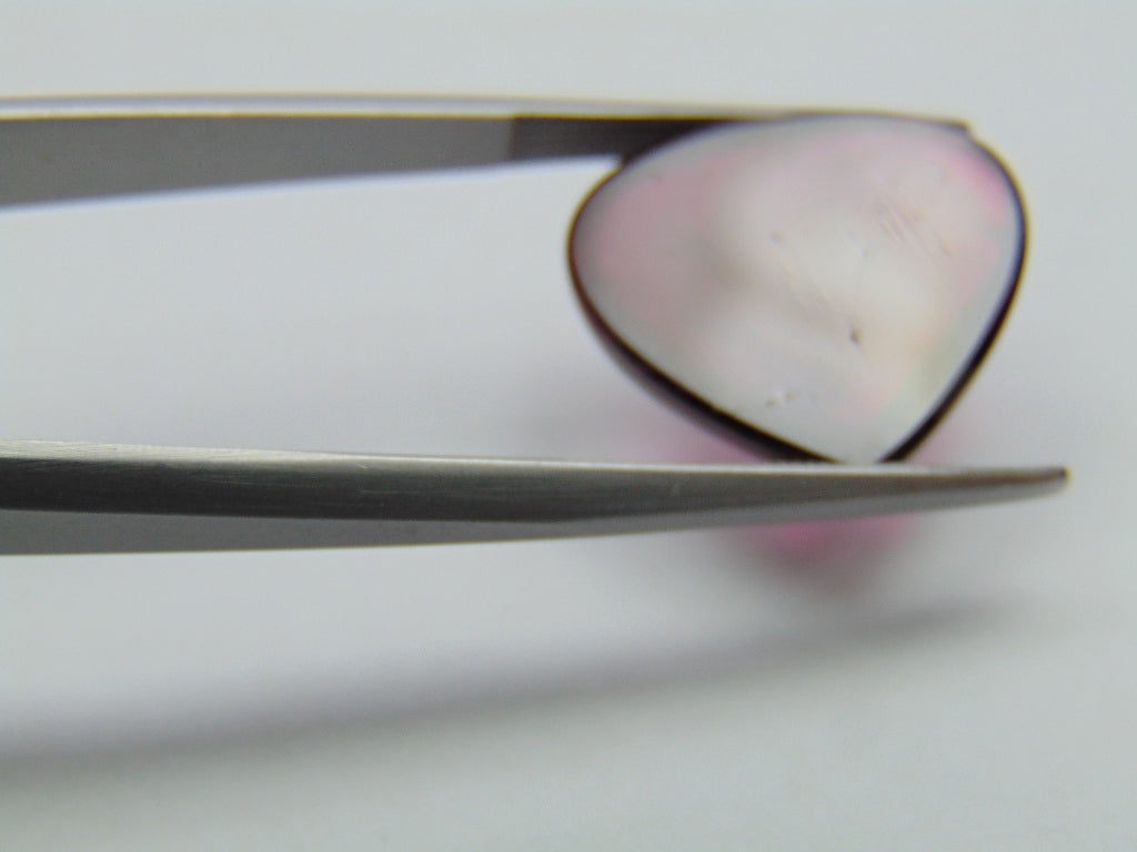 10.30ct Rubellite Cabochon 17x15mm