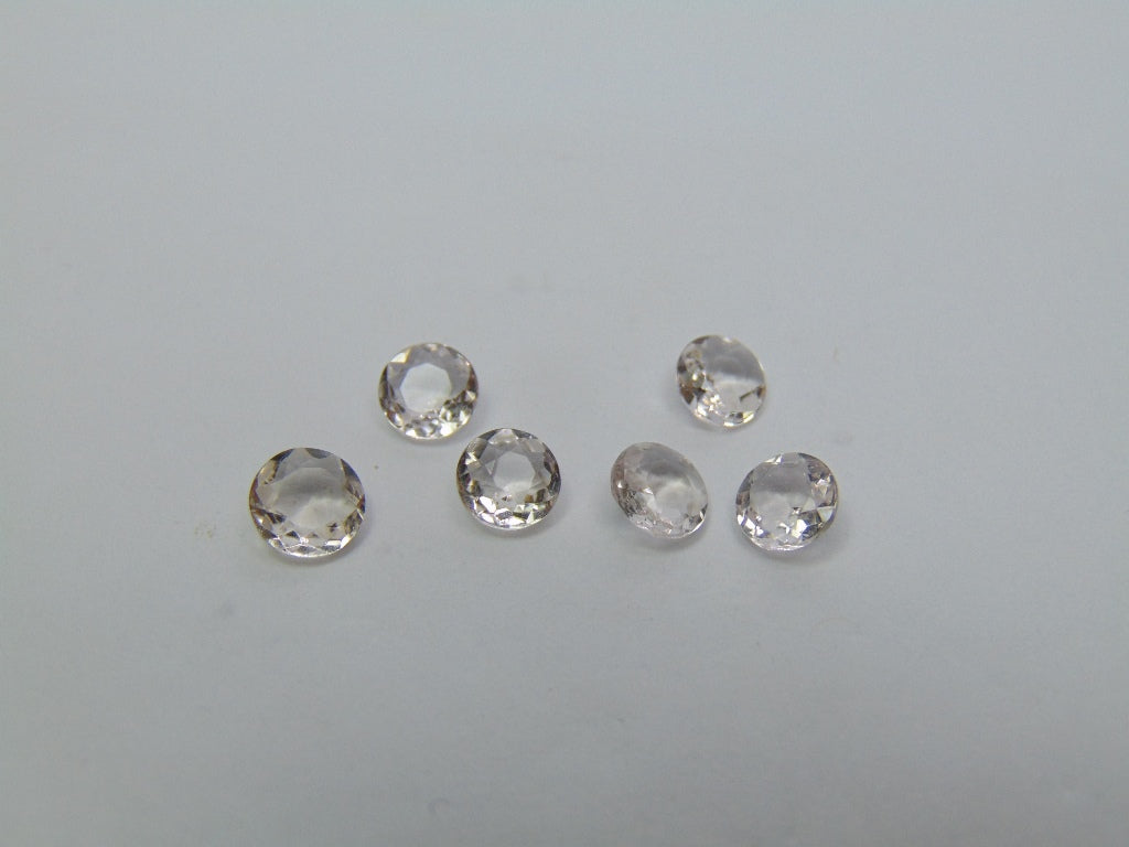 4ct Morganite Calibrated 6mm