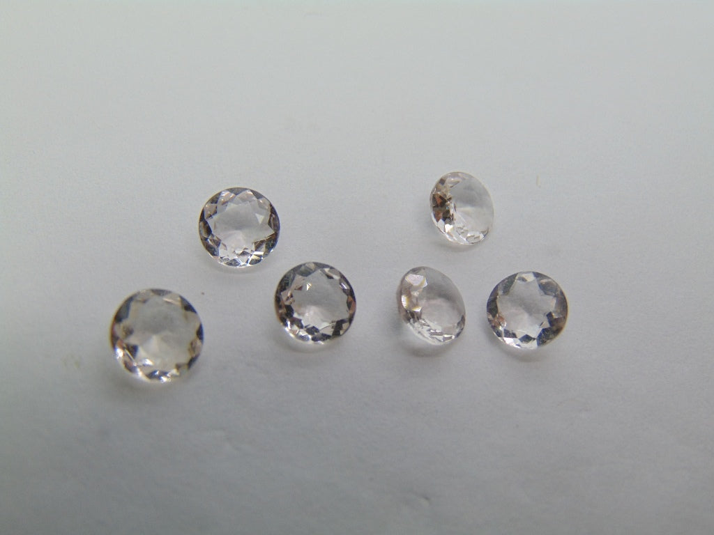 4ct Morganite Calibrated 6mm