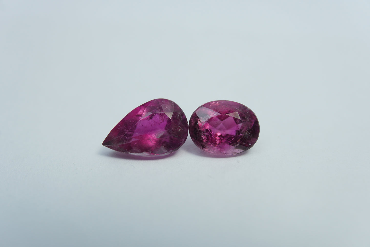 4.45ct Tourmalines 11x7mm / 9x7mm