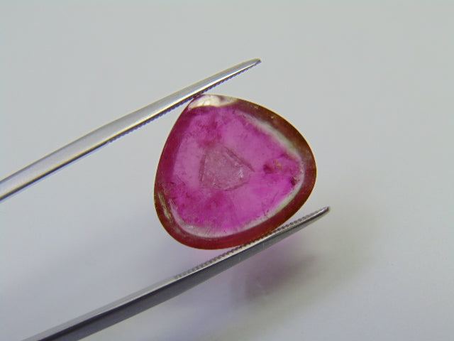 13.98ct Tourmaline Cabochon Bicolor 18x16mm