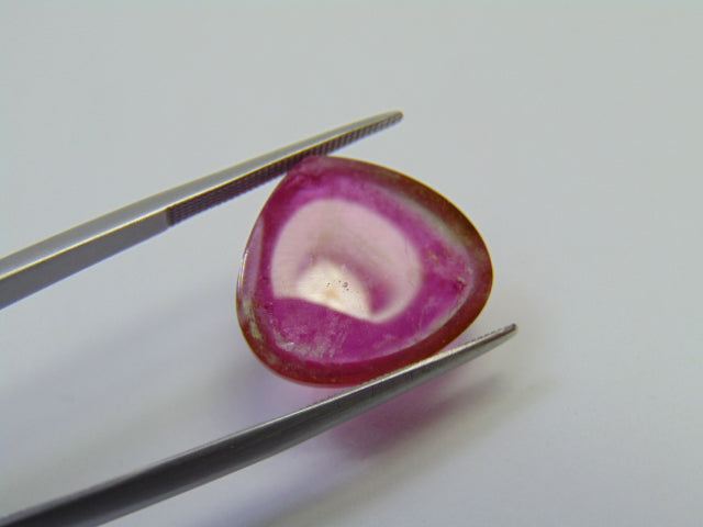 13.98ct Tourmaline Cabochon Bicolor 18x16mm