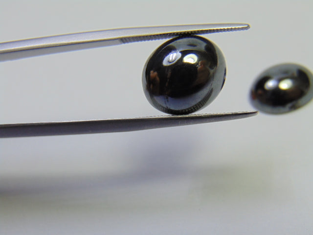 18.45ct Hematite Cabochon 12.5x11mm 13x11mm