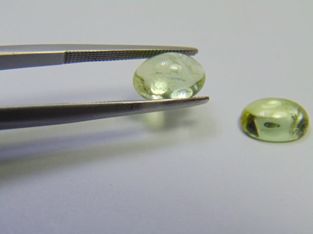 4.80ct Tourmaline Cabochon 9x6mm 9x7mm