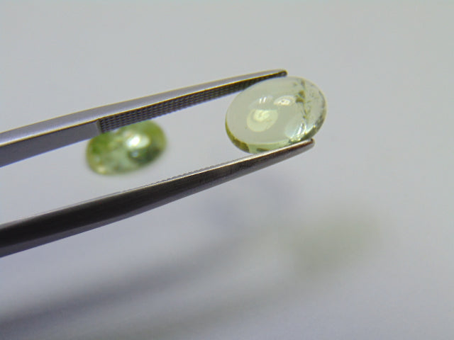 4.80ct Tourmaline Cabochon 9x6mm 9x7mm