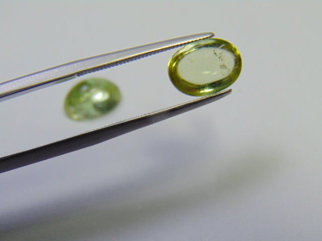 4.80ct Tourmaline Cabochon 9x6mm 9x7mm