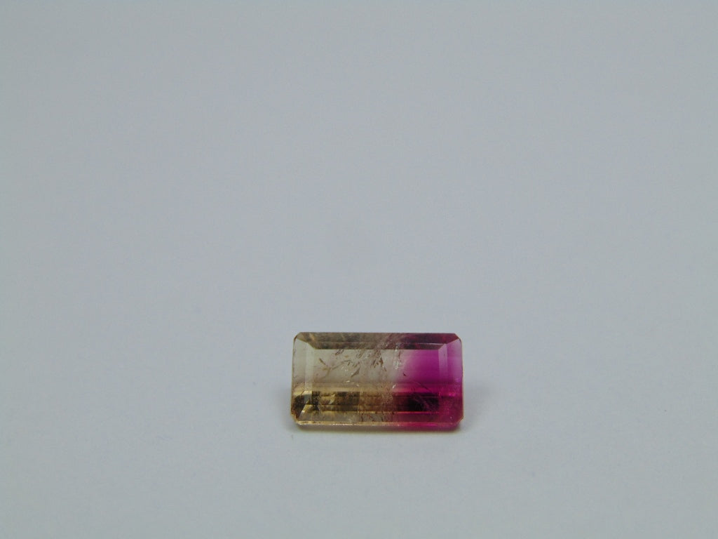 1.65ct Tourmaline Bicolor 10x6mm