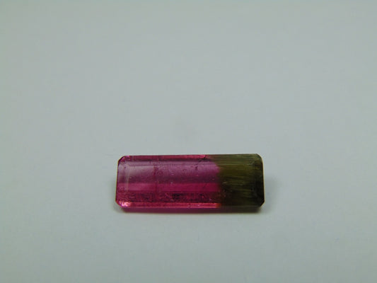 3.75ct Tourmaline Bicolor 17x6mm