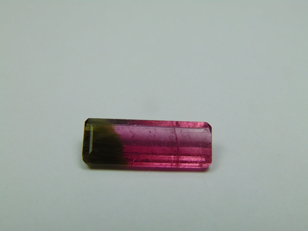 3.75ct Tourmaline Bicolor 17x6mm