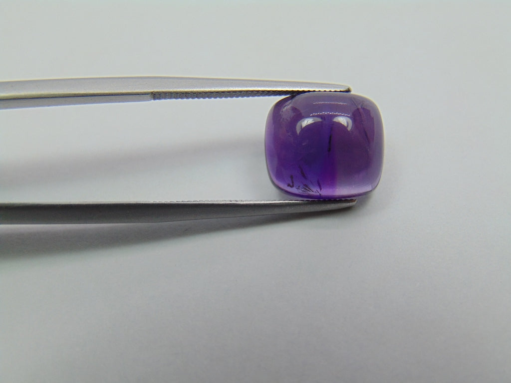 5.15ct Amethyst Cabochon 11x10mm