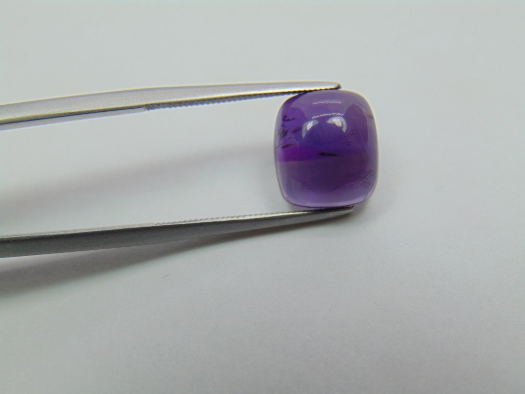 5.15ct Amethyst Cabochon 11x10mm