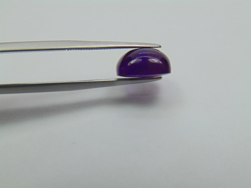 5.15ct Amethyst Cabochon 11x10mm