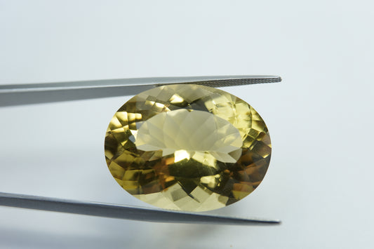 28.75ct Green gold 24x18mm