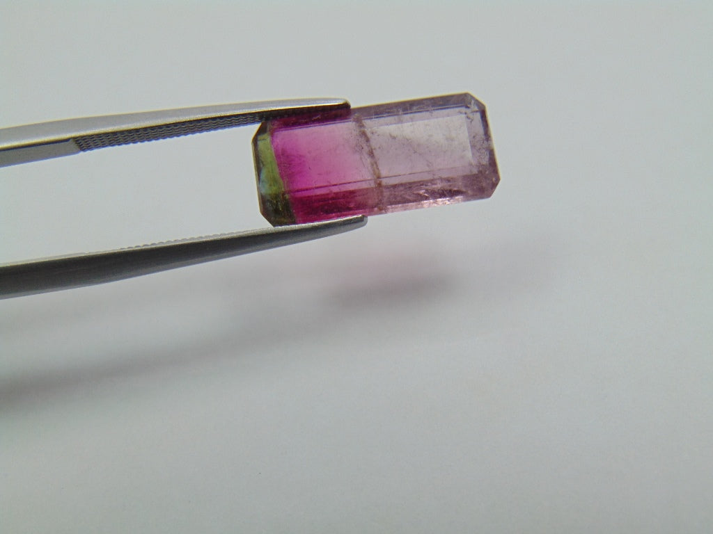 5ct Tourmaline Bicolor 16x13mm