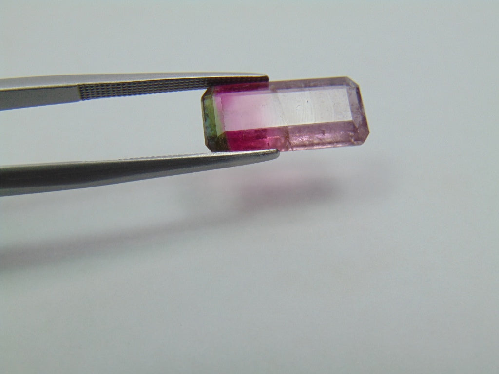 5ct Tourmaline Bicolor 16x13mm