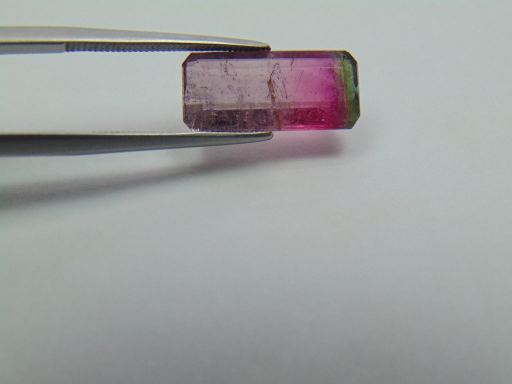 5ct Tourmaline Bicolor 16x13mm