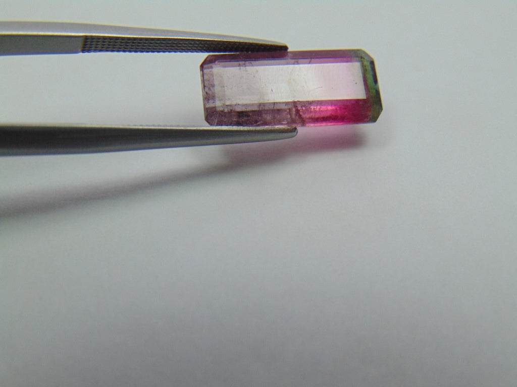 5ct Tourmaline Bicolor 16x13mm