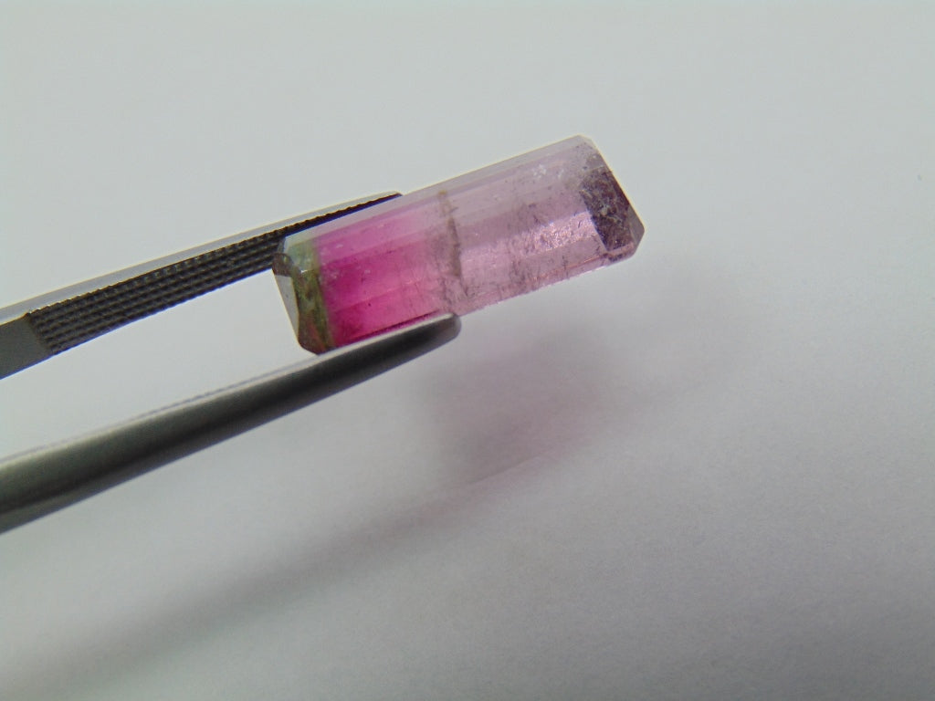 5ct Tourmaline Bicolor 16x13mm