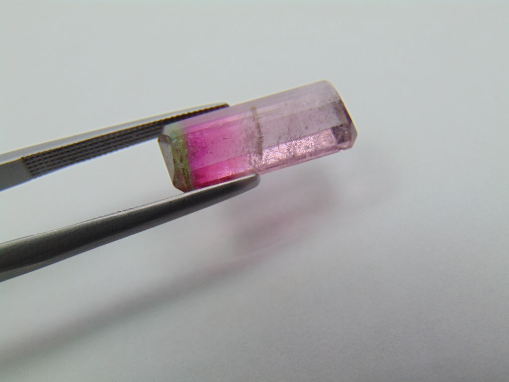 5ct Tourmaline Bicolor 16x13mm