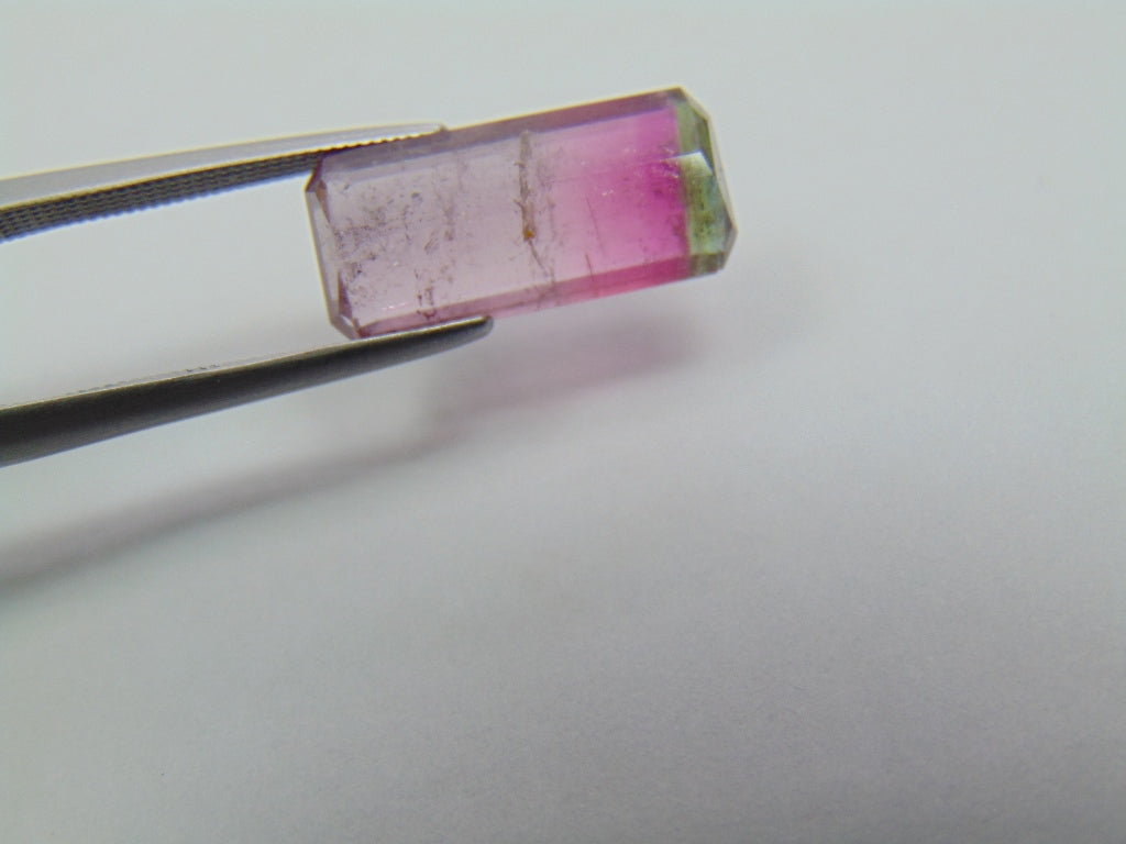 5ct Tourmaline Bicolor 16x13mm