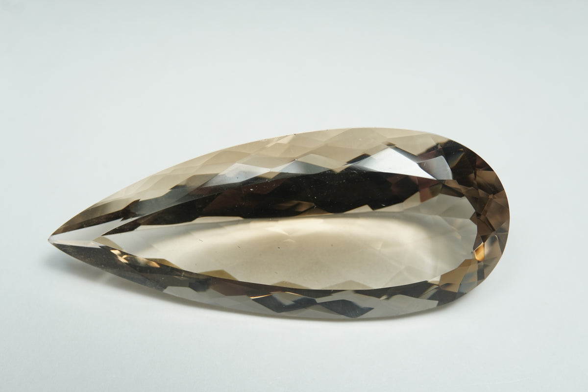 62.25ct Quartz Smoky 48x19mm