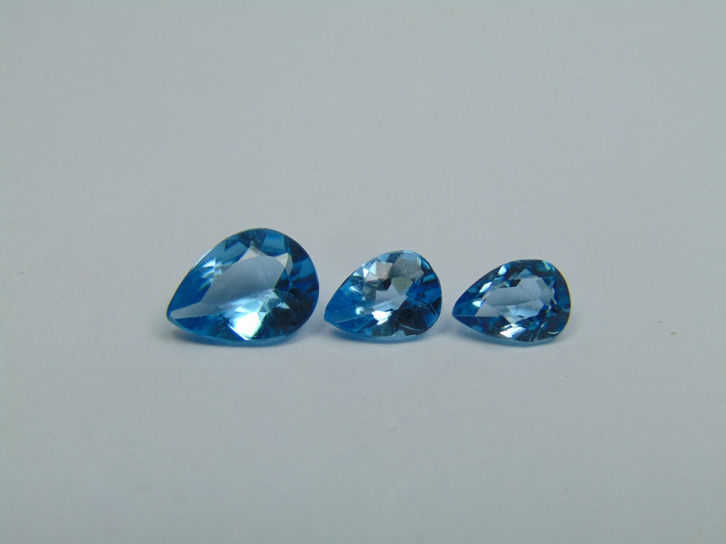 3.05ct Topaz 9x7mm 7x5mm