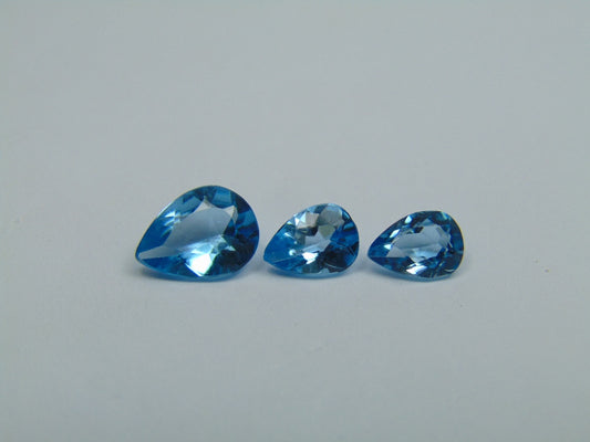 3.05ct Topaz 9x7mm 7x5mm
