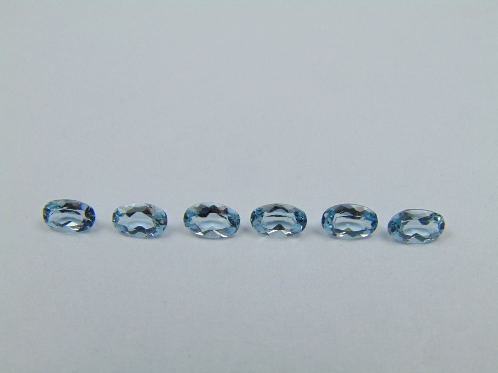 1.27ct Aquamarine Calibrated 5x3mm