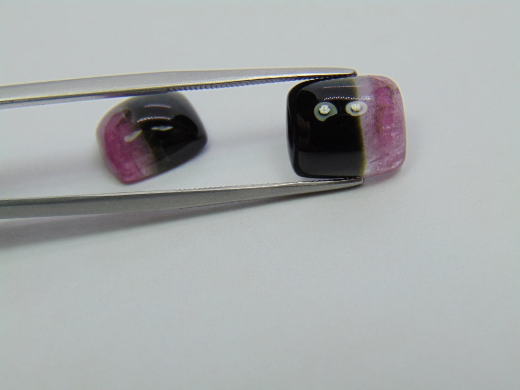 11.95ct Tourmaline Bicolor 12x10mm