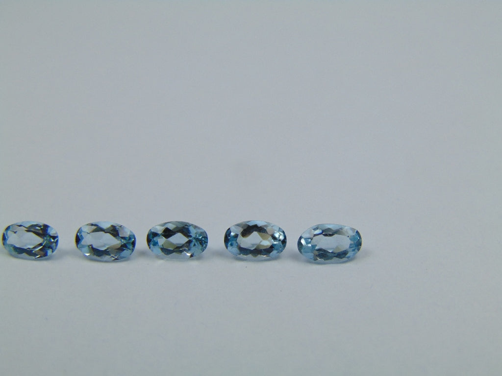 1.27ct Aquamarine Calibrated 5x3mm