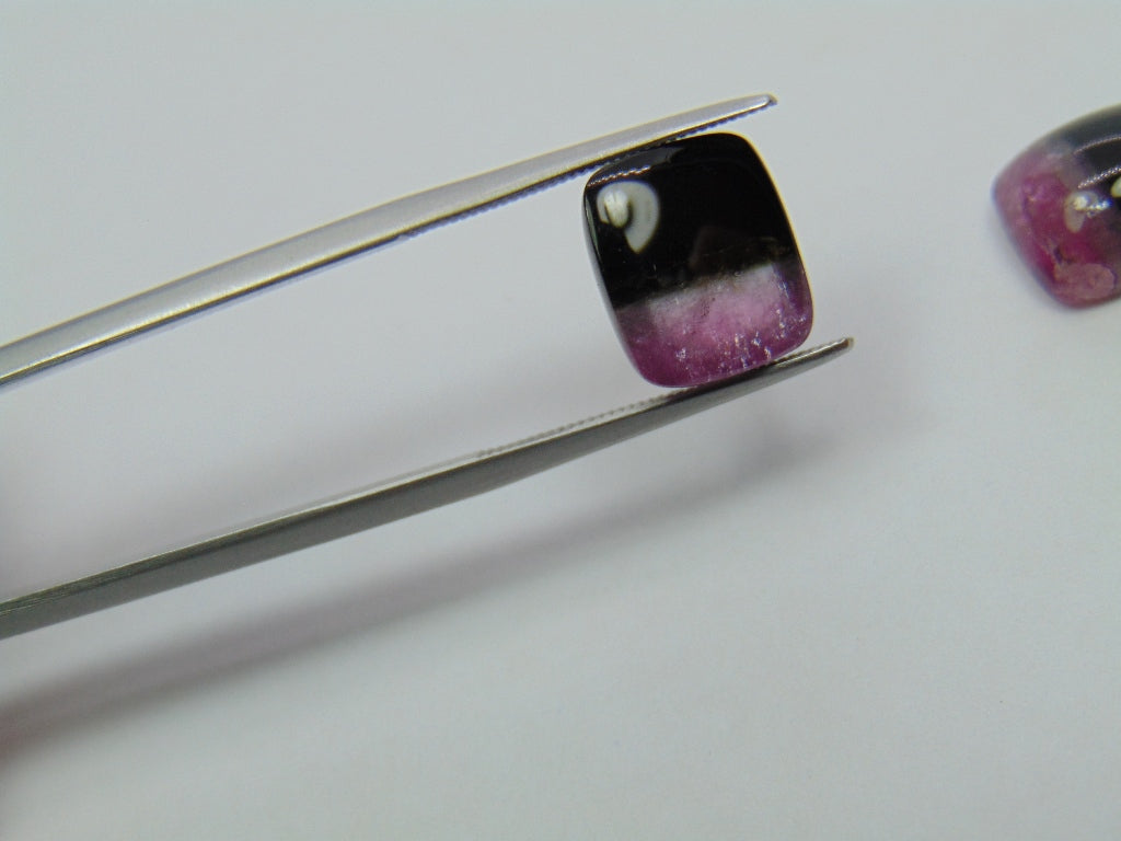 11.95ct Tourmaline Bicolor 12x10mm