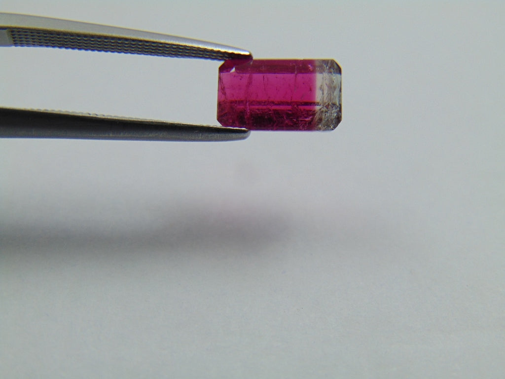 1.95ct Tourmaline Bicolor 8x5mm