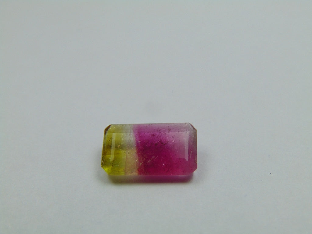 3.02ct Tourmaline Bicolor 12x7mm