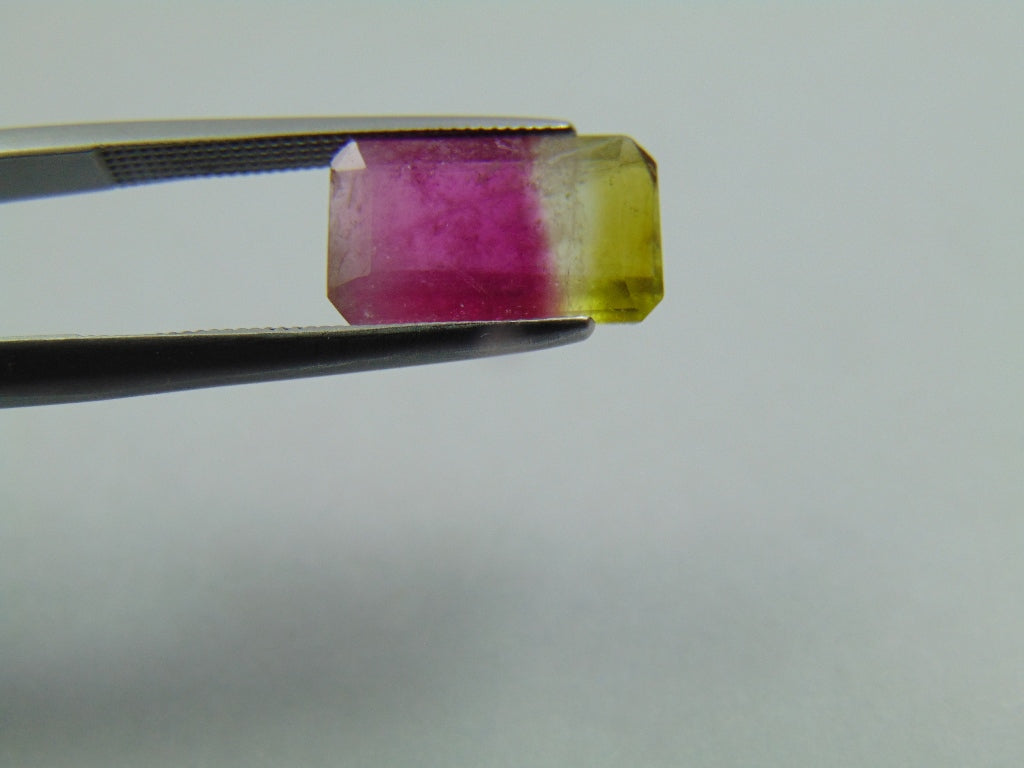 3.02ct Tourmaline Bicolor 12x7mm