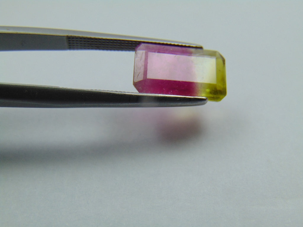 3.02ct Tourmaline Bicolor 12x7mm