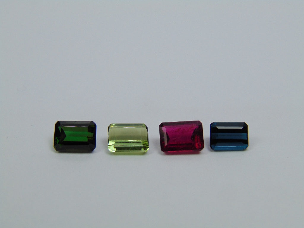 3.72ct Tourmaline Mix