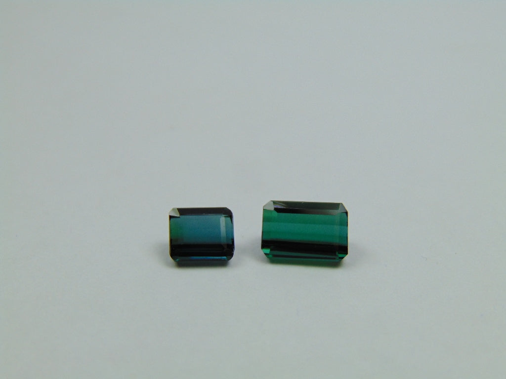 2.40ct Tourmaline 6x5mm 7x5mm