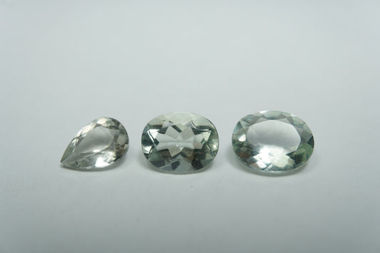 4.23ct Beryls 8.5x7mm / 9x7mm / 8x6mm