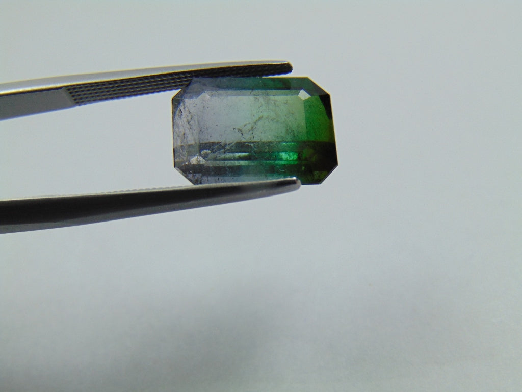 6.74ct Tourmaline Bicolor 12x9mm