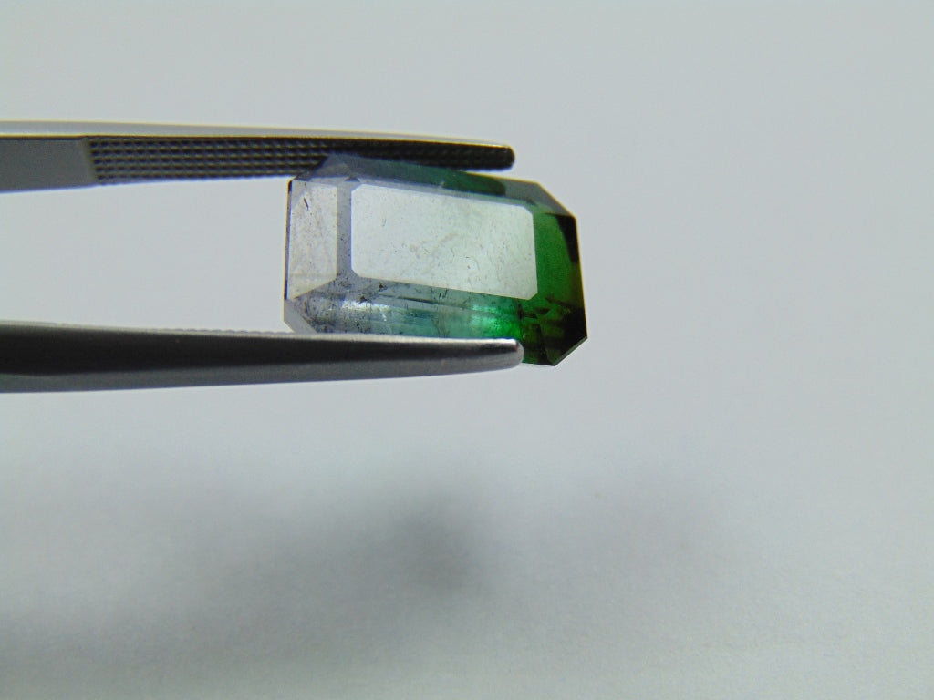 6.74ct Tourmaline Bicolor 12x9mm