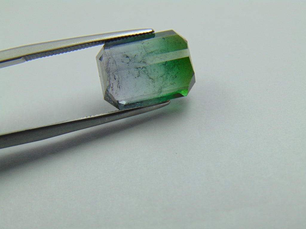 6.74ct Tourmaline Bicolor 12x9mm