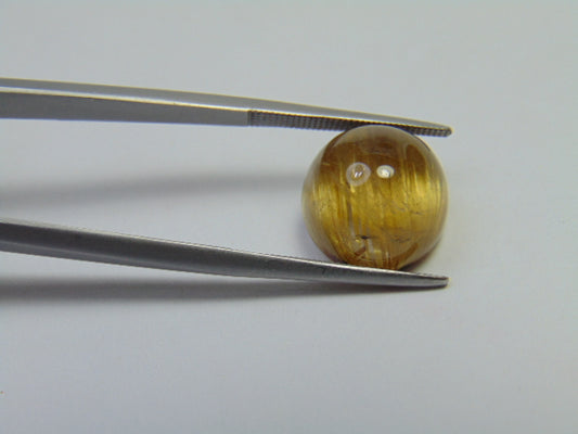 11.85ct Rutile with Stripe Cabochon 13mm