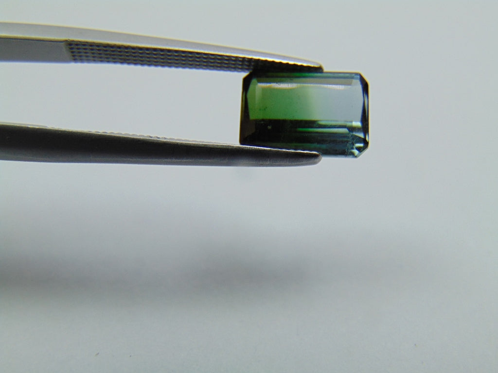 1.84ct Tourmaline  Bicolor 6x5mm