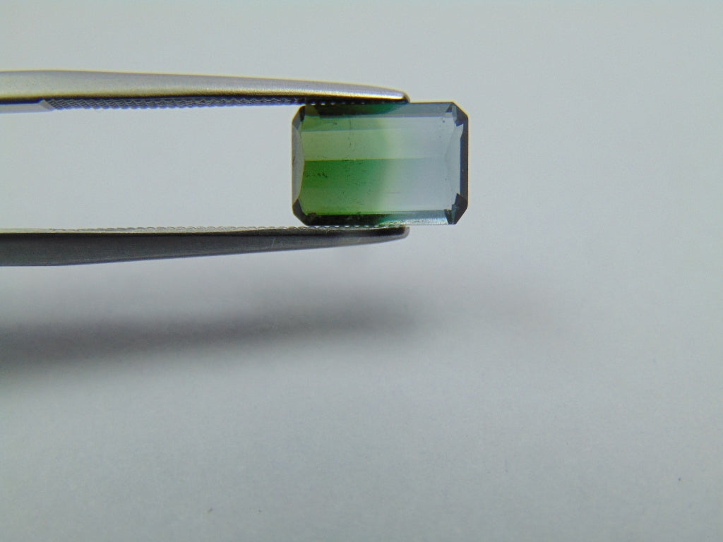 1.84ct Tourmaline  Bicolor 6x5mm