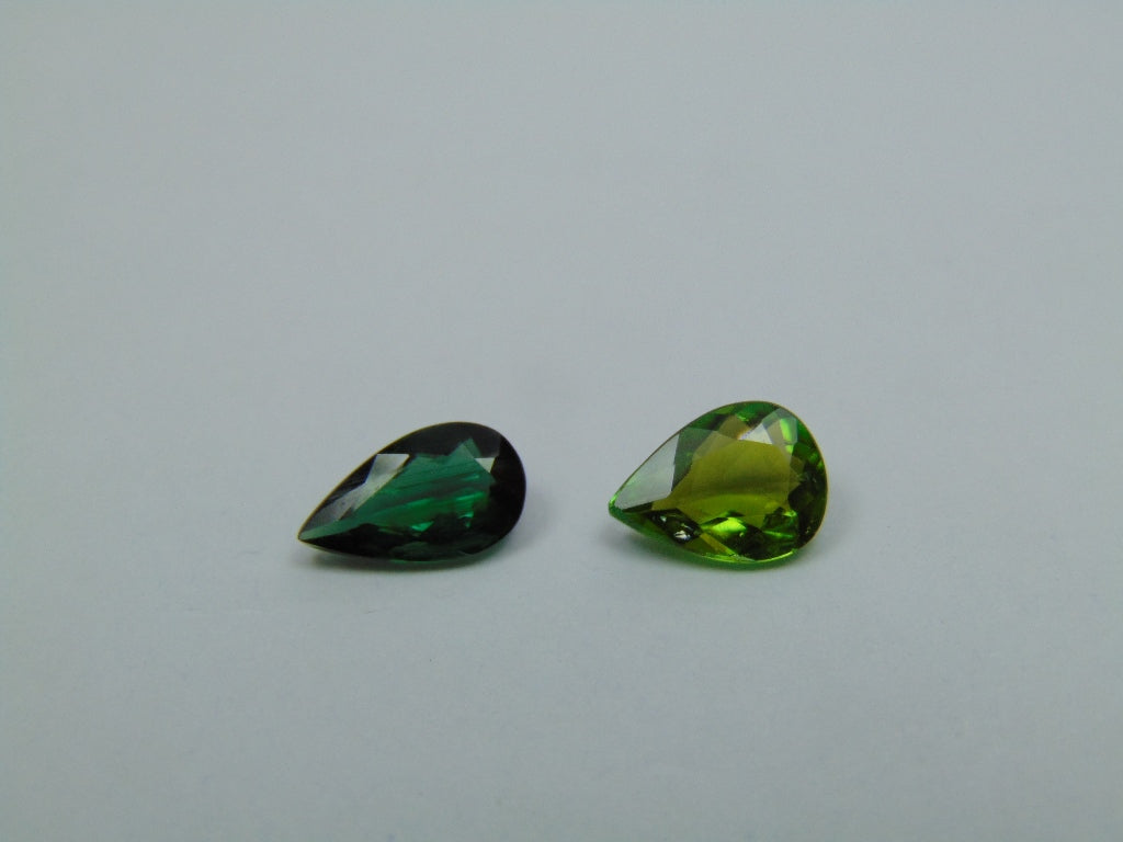 2.45ct Tourmaline 9x7mm 9x5mm