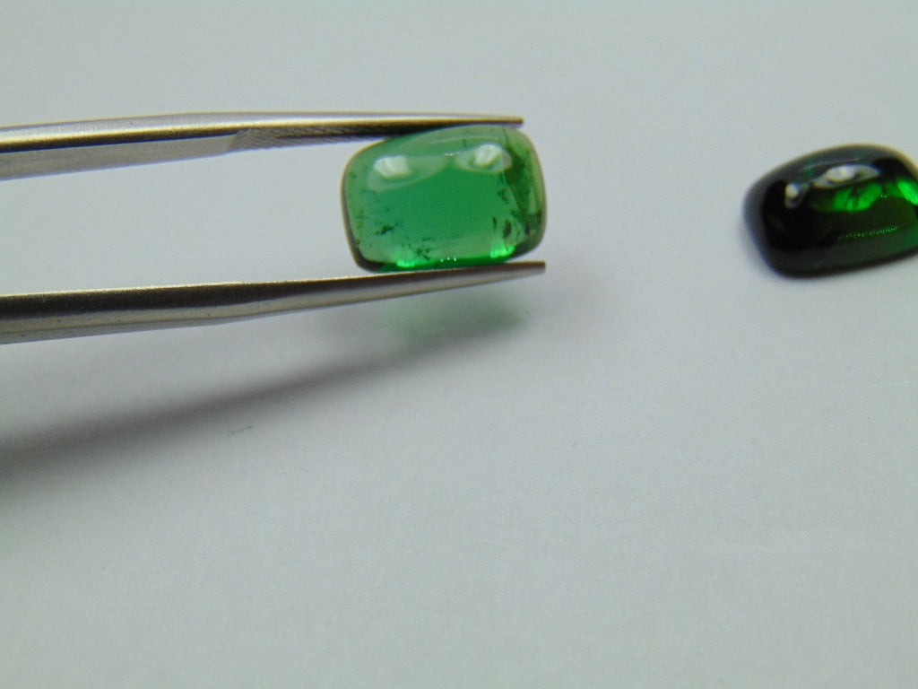 9.30ct Tourmaline Cabochon 12x8mm