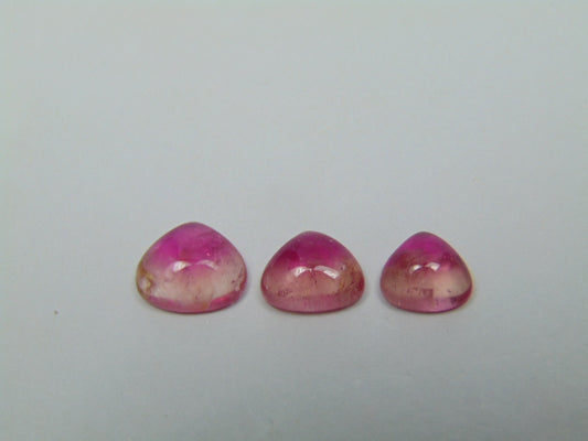 4.15ct Tourmaline Bicolor Cabochon